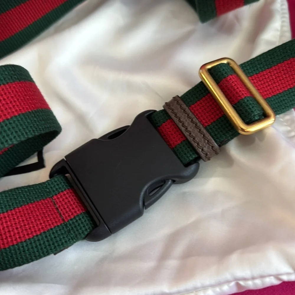 Gucci signature gg web Monogram Belt Bag
